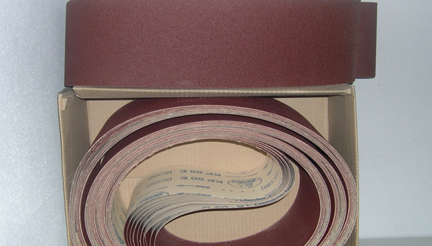 Schleifbänder für Langbandschleifmaschinen